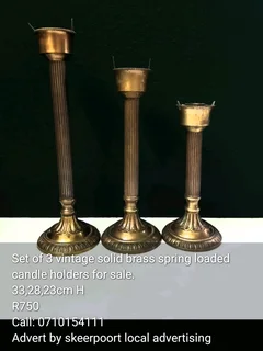 Vintage candle holders for sale