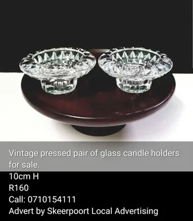 Vintage candle holders for sale