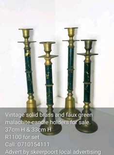 Vintage candle holders for sale