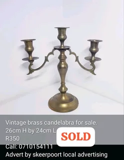Vintage candle holders for sale
