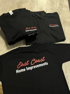 T-shirts golfers embroidery printing