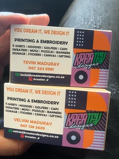 Uniforms signage T-shirts embroidery printing