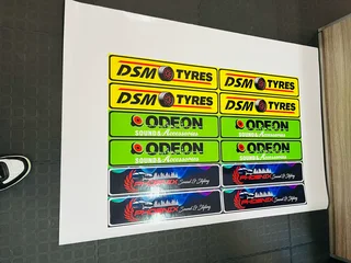 Flyers business cards banners sign boards vehicle magnets