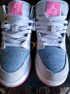 Pink and Demin Jordan