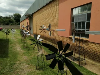 Windpompies. Windmill