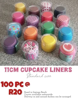 11cm Cupcake Liners (100 pcs)