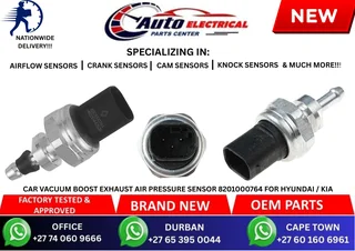Car Vacuum Boost Exhaust Air Pressure Sensor 8201000764 For Hyundai/kia