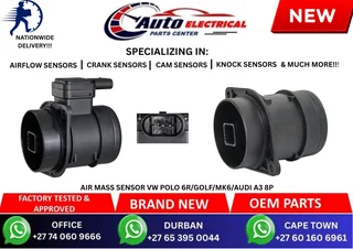 Air Mass Sensor Vw Polo 6r,golf,mk6,audi A3 8p