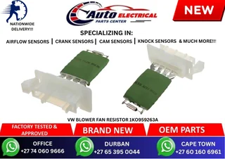 Vw Blower Fan Resistor 1k0959263a