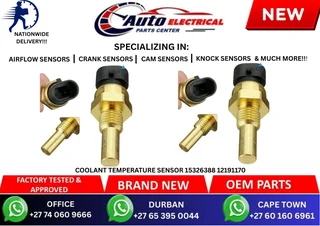 Coolant Temperature Sensor 15326388 12191170
