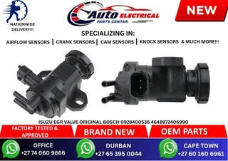 Isuzu Egr Valve Original Bosch 0928400536/4648972406990