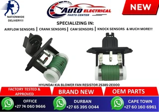 Hyundai Kia Blower Fan Resistor 25385-2e000