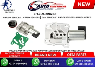Volvo C70 S60 S80 V70 Xc70 Xc90 Vvt Solenoid 36002146 8670422 Exhaust
