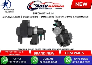 Bmw Miniturbo Boost Pressure Solenoid 11657599547