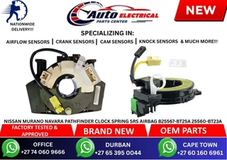 Nissan Murano Navara Pathfinder Clock Spring Srs Airbag B25567-bt25a 25560-bt23a
