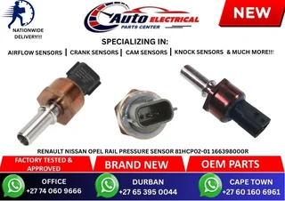 Renault Nissan Opel Rail Pressure Sensor 81hcp02-01 166398000r
