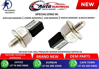 Vw Audi Fuel Rail Pressure Sensor 03c906051d 55pp16-03
