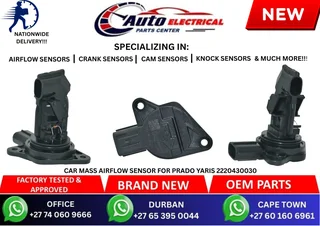 Car Mass Airflow Sensor For Prado Yaris 2220430030