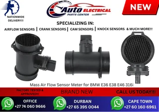 Mass Air Flow Sensor Meter for BMW E36 E38 E46 316i