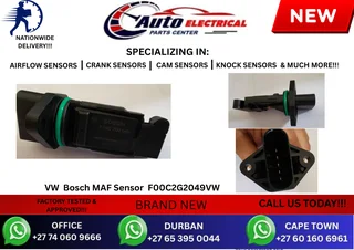 VW  Bosch MAF Sensor  F00C2G2049VW