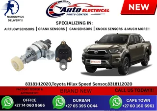 83181-12020,Toyota Hilux Speed Sensor,8318112020