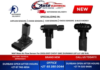Maf Mass Air Flow Sensor For 2001-2007 Chevy Gmc Duramax Lb7 Lly Lbz 6.6l