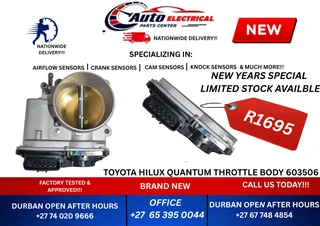 Toyota Hilux Quantum Throttle Body 603506