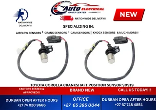 Toyota Corolla Crankshaft Position Sensor 90919v