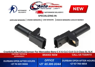 Crankshaft Position Sensor For Mercedes-Benz C E G CLC CLK CLS Class SL SLK