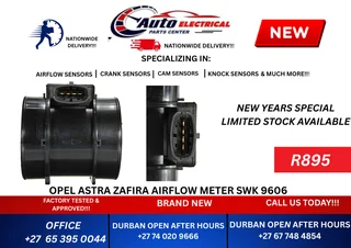 Opel Astra Zafira Airflow Meter Swk 9606