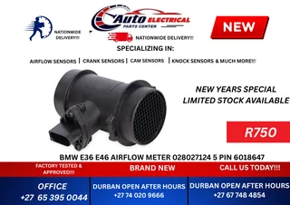 Bmw E36 E46 Airflow Meter 028027124 5 Pin 6018647