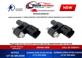 Peugeot Citroen Camshaft Position Sensor 9688725080 V22-72-0155