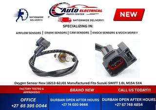 Oxygen Sensor New 18213-62j01 Manufactured Fits Suzuki Swift 1.6l M15a Sx4