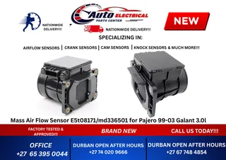 Mass Air Flow Sensor E5t08171/md336501 for Pajero 99-03 Galant 3.0l