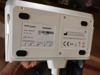 C pap machine used once complete kit