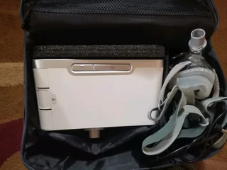 C pap machine used once complete kit