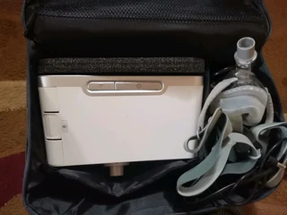 C pap machine used once complete kit