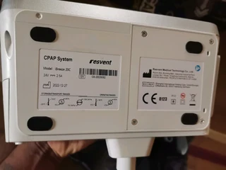 C pap machine used once complete kit