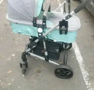 Baby stuff pram n bath support