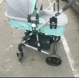 Baby stuff pram n bath support