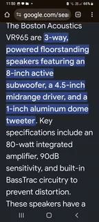 BOSTON VR965 LYNNFIELD FLOORSTANDERS