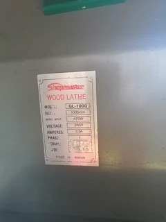 Shopmaster Wood Lathe