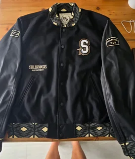 Limted Edition Dricus Du Plessis Stillknocks And Still Legends Bomber Black Jacket.