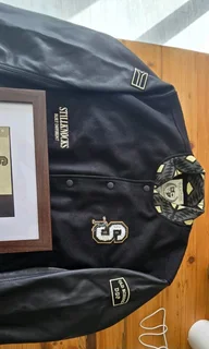 Limted Edition Dricus Du Plessis Stillknocks And Still Legends Bomber Black Jacket.