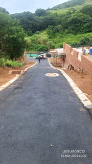 Tar, concrete and Paving