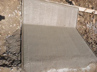 Retainer Wall and Concrete installation