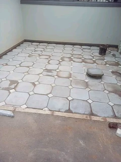 Paving driveways and parkings