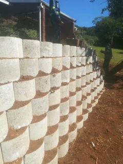 Retainer Wall installation