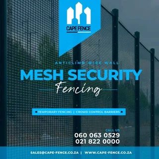 Security fence Betafence, anti climb fence
