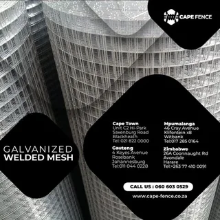 Welded wire Mesh 100x50 x 2.5mm